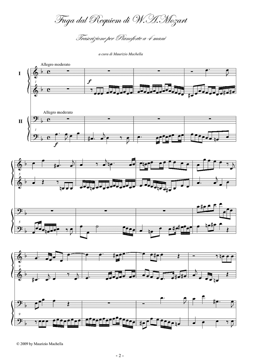 fuga dal requiem kyrie