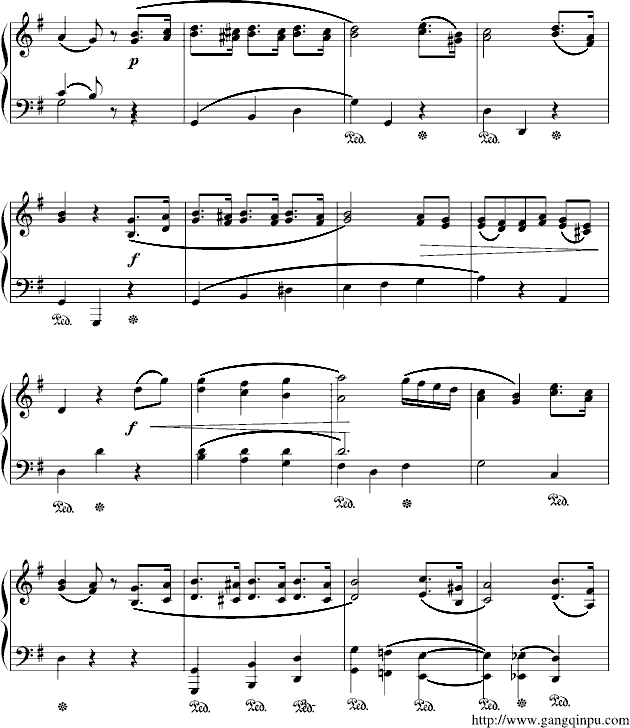 G大调小步舞曲