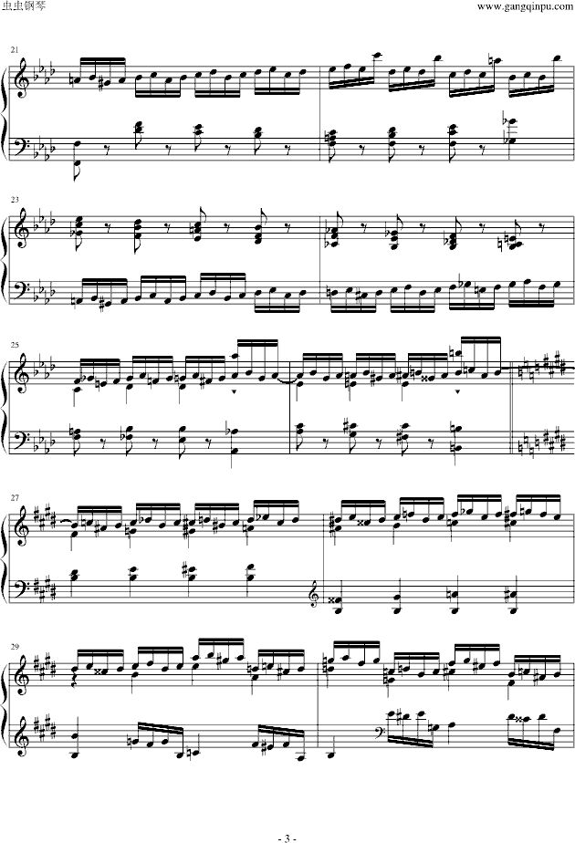 练习曲 op 10-4