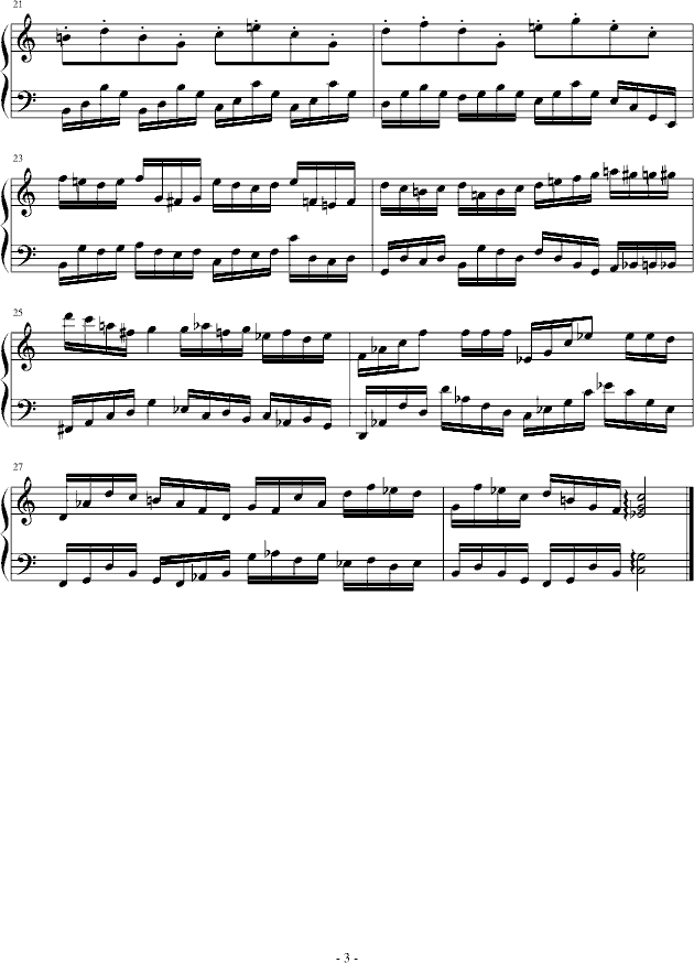 前奏曲（加速版）