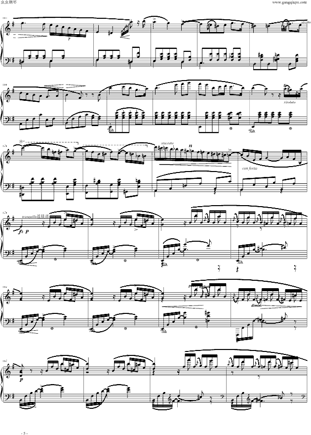 肖邦 e小调第一钢琴协奏曲 第一乐章