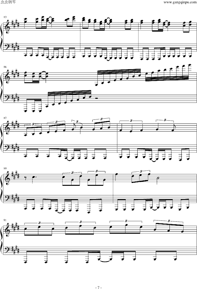 Rage Your Dream 头文字D结尾钢琴完整版动画片