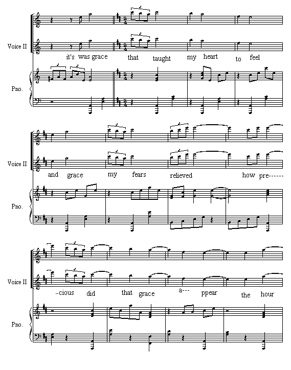 奇异恩典-(修改版)
