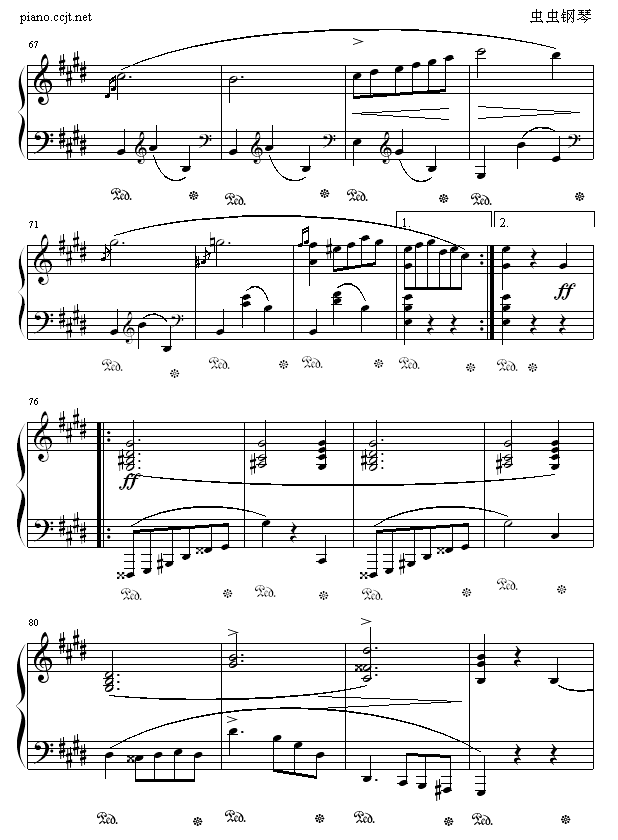 e小调圆舞曲