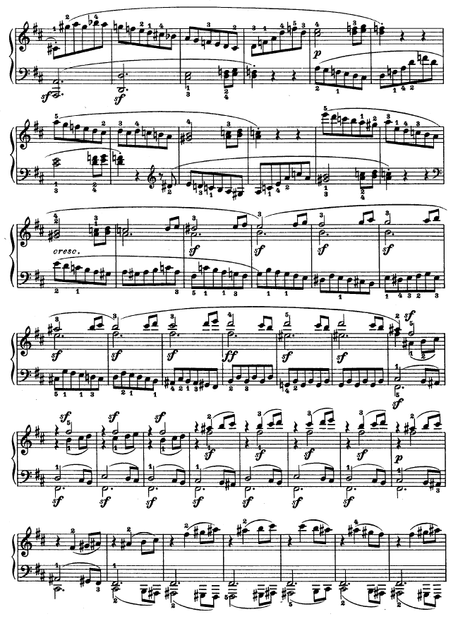 第十五钢琴奏鸣曲-（Op.28）