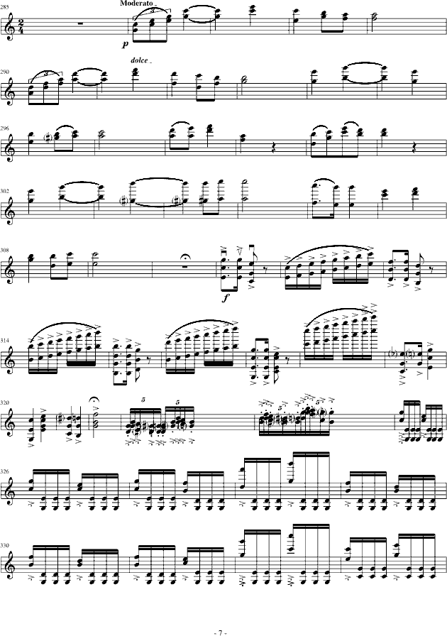 小提琴变奏曲