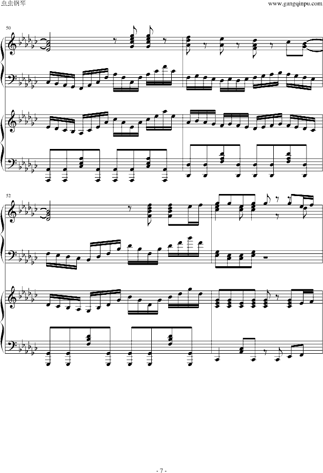Nobody  双钢琴版