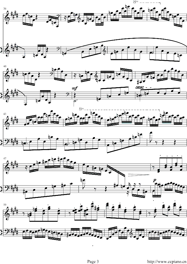 练习曲Op.72 No.1