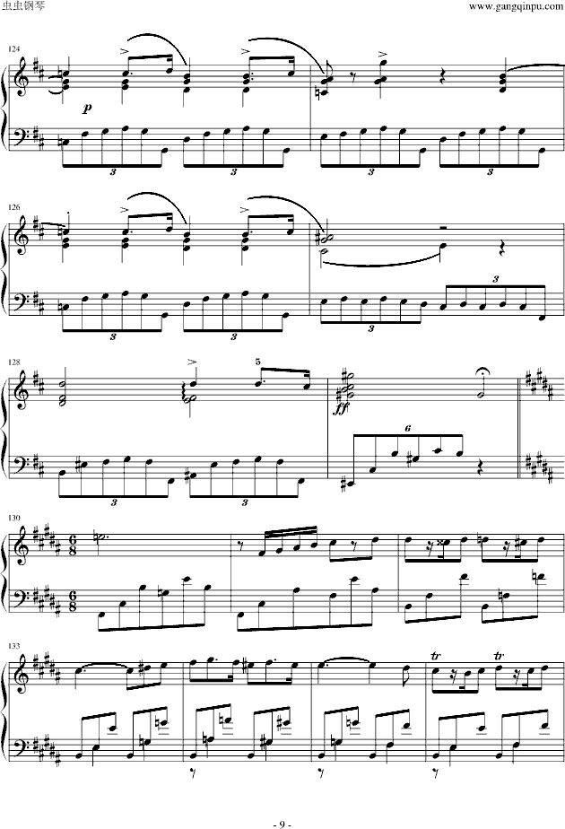 B大调夜曲