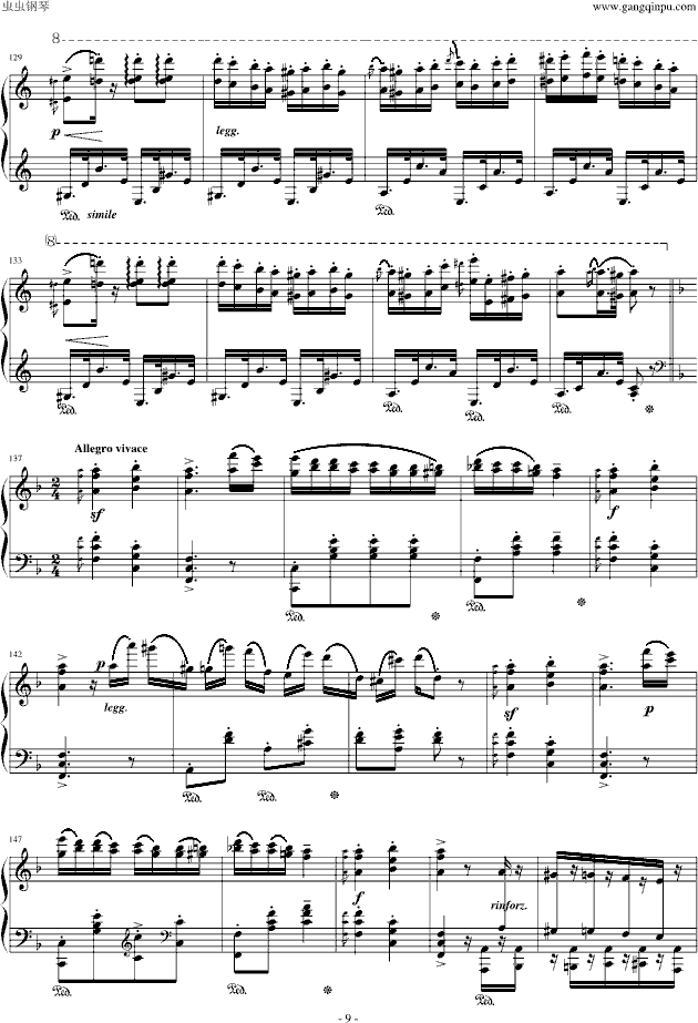 李斯特匈牙利狂想曲14号 李斯特的又一首宏大的作品