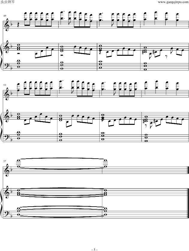 韩国冠军舞曲(钢琴改编)