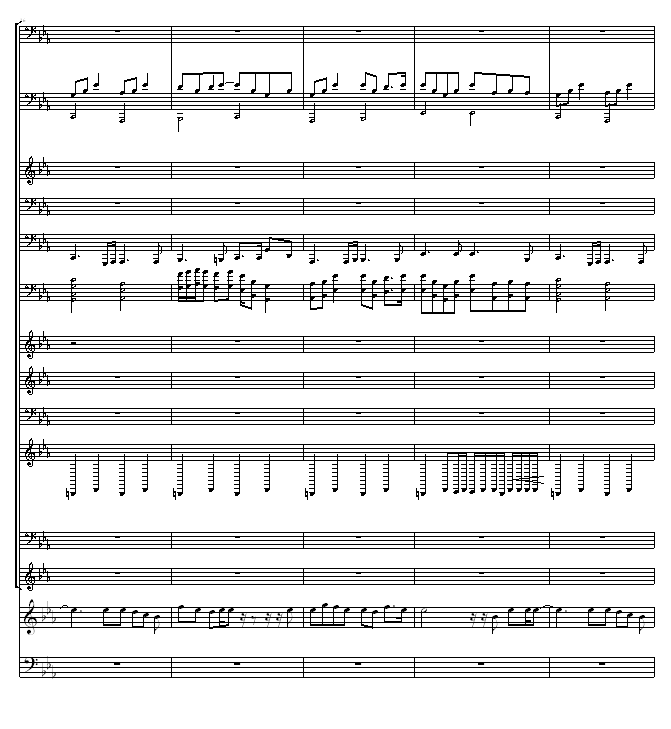 七里香 - 超级总谱