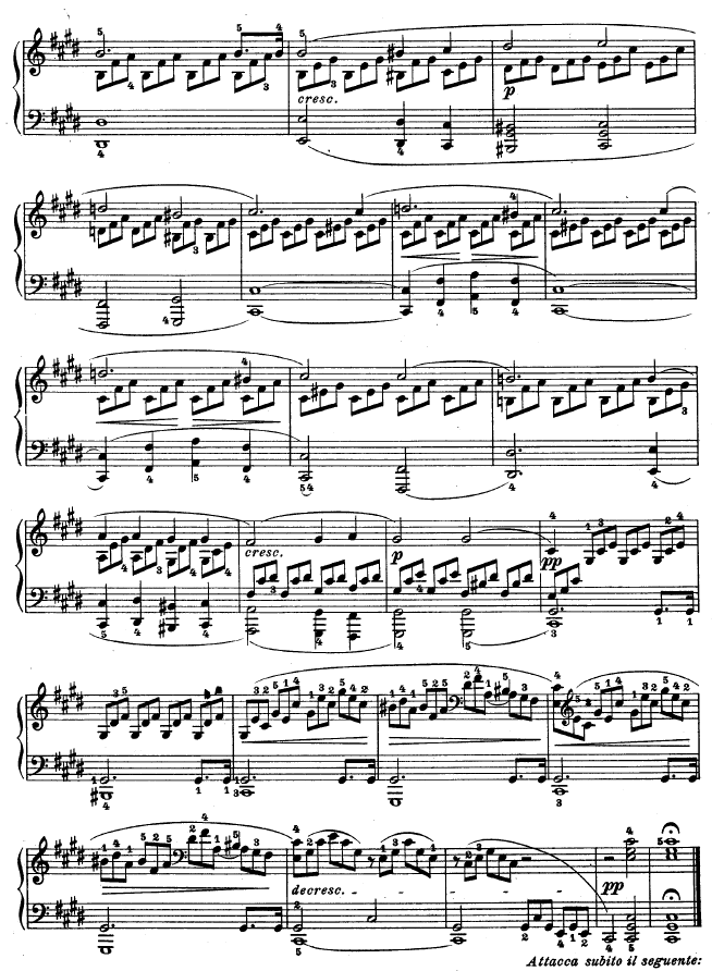 第十四钢琴奏鸣曲-月光曲-（Op.27 No.2）