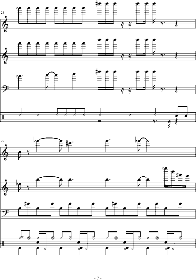 FC—洛克人Elecman（总谱）