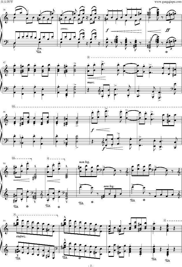 李斯特匈牙利狂想曲15号 拉科奇进行曲