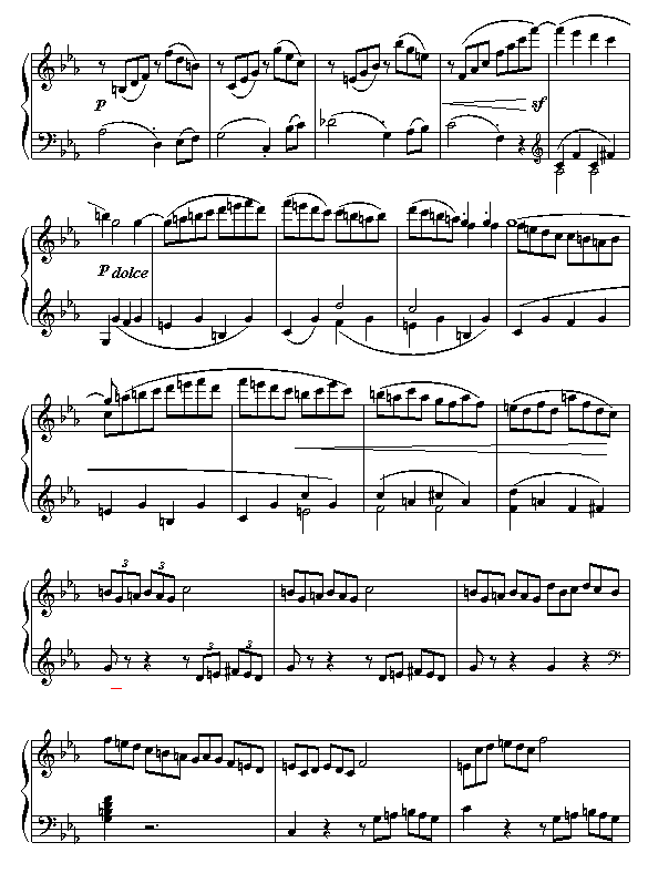 悲怆奏鸣曲第三乐章