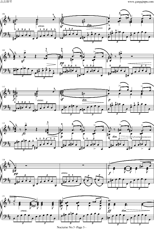 肖邦-夜曲No.3,Op.9-3