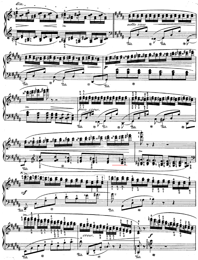 升g小调练习曲作品25-6