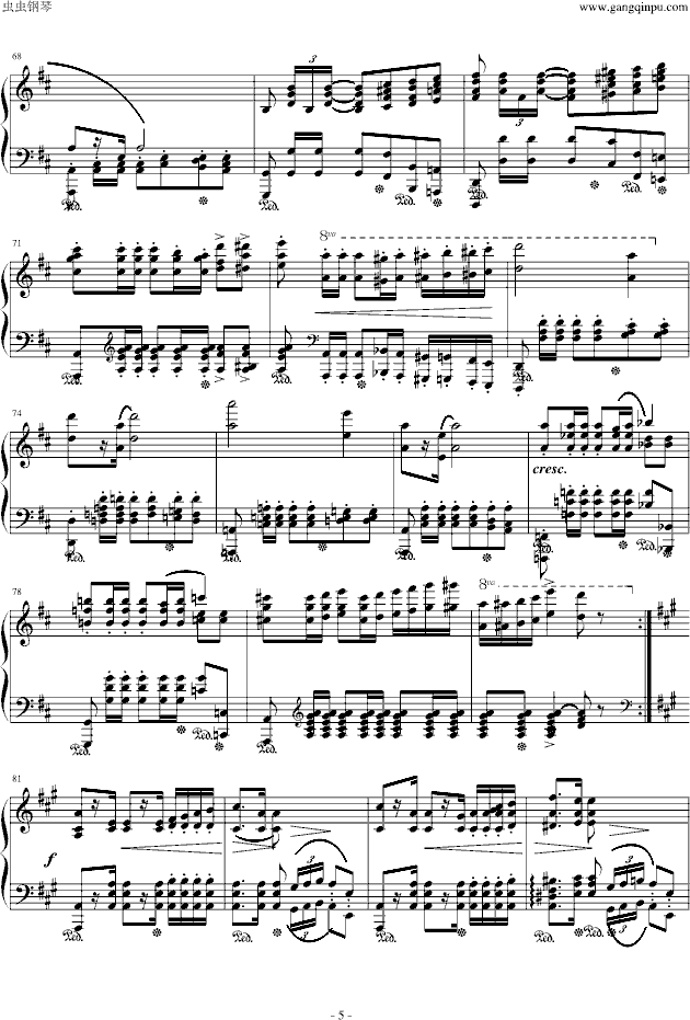 波兰军队舞曲-Op.40 No.1