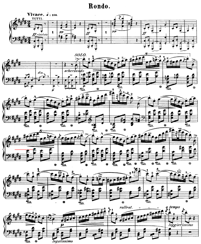 钢琴第一协奏曲 op.11-3