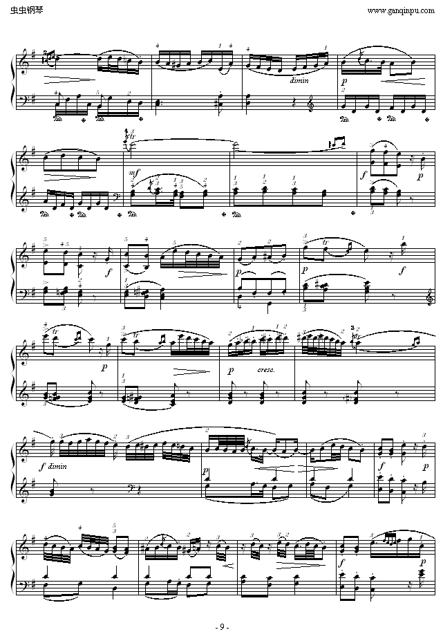 D大调奏鸣曲K.311-完整版