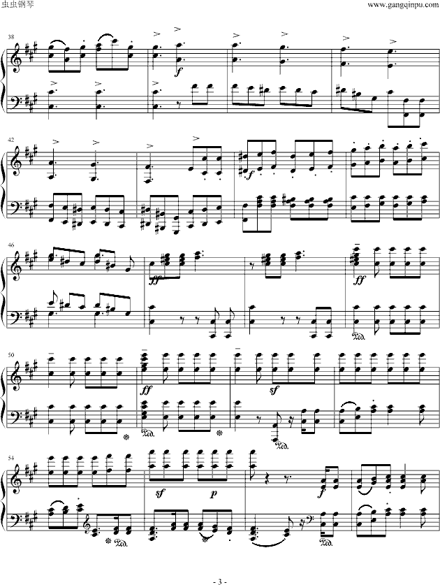 门德尔松 无言歌Op.19No.3