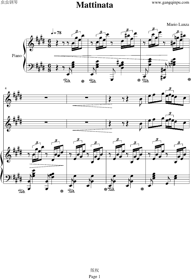 Mattinata（黎明）