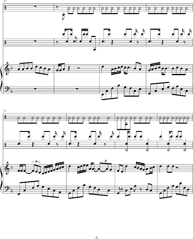 秋枫组曲 （二）