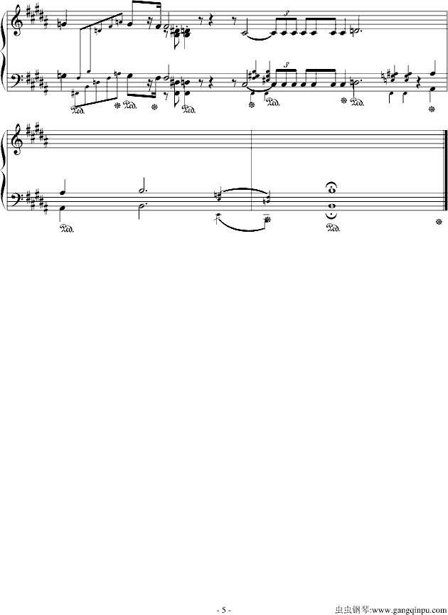B大调夜曲Op.32 No.1