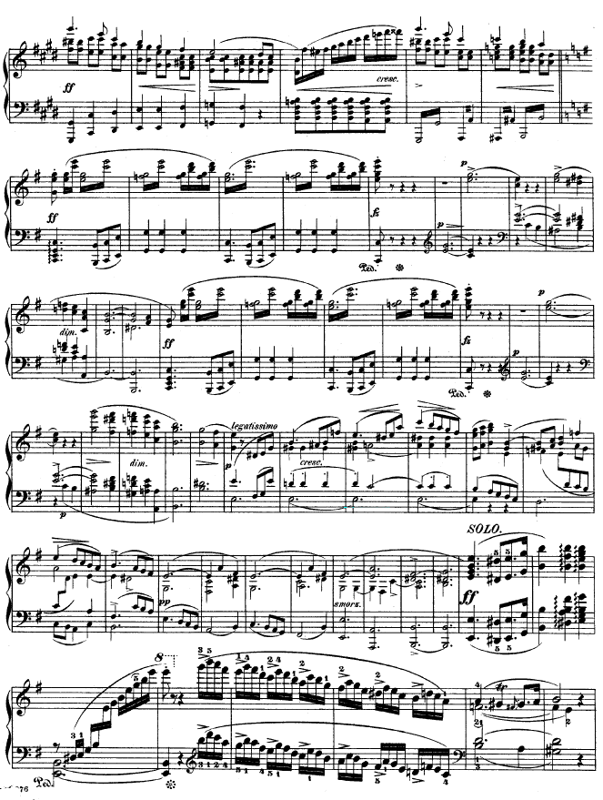 钢琴第一协奏曲 op.11-1