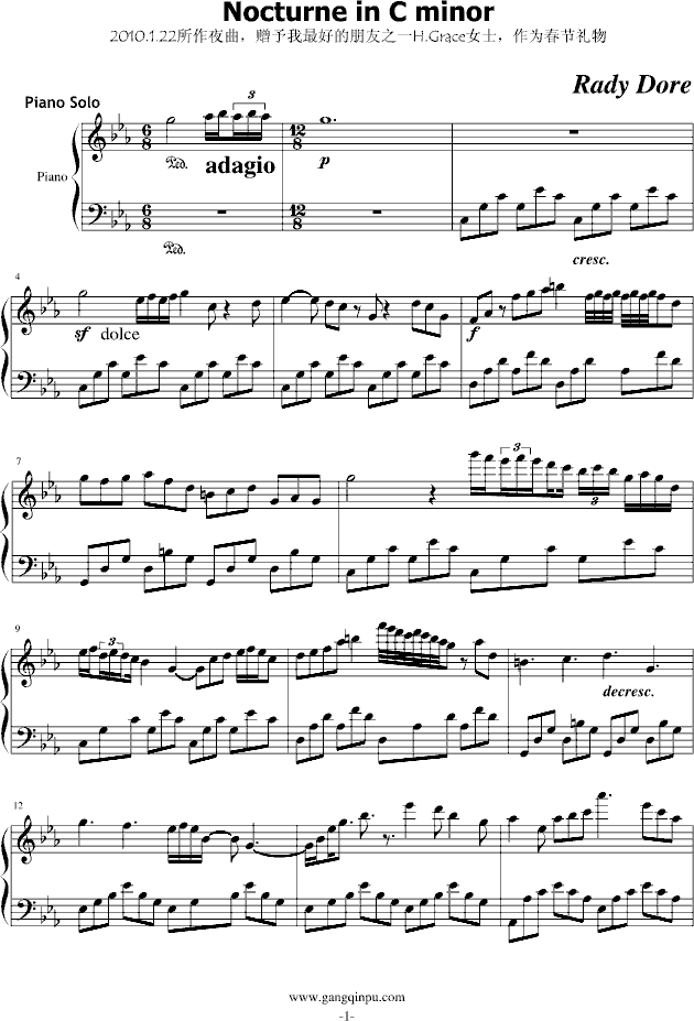 Nocturne in C minor