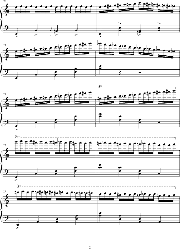 a小调练习曲(2)