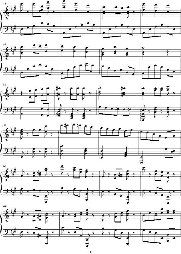 A大调圆舞曲