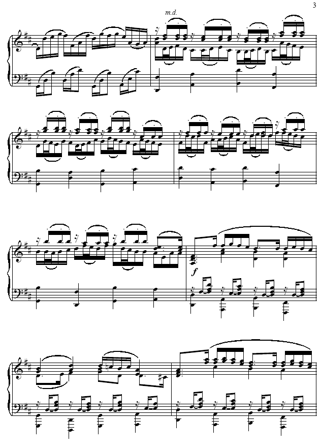 D大调卡农-Cannon D