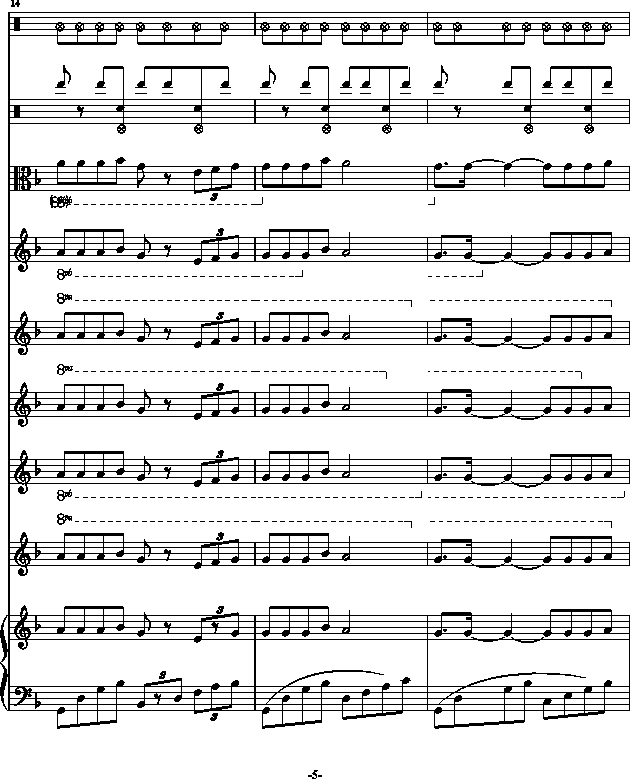 秋枫组曲 （一）