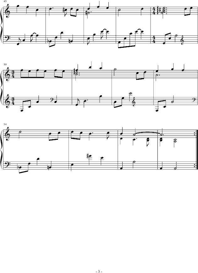 冬季恋歌 插曲