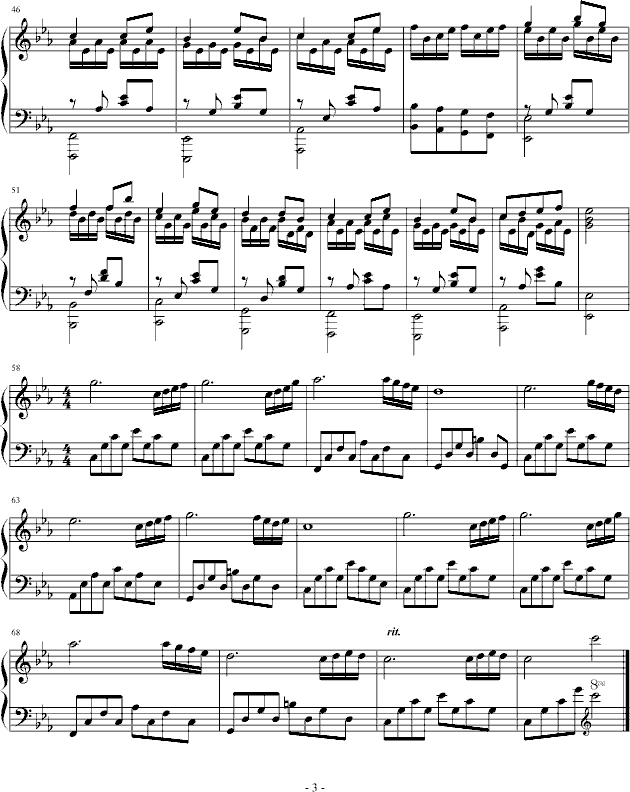 c小调无题曲