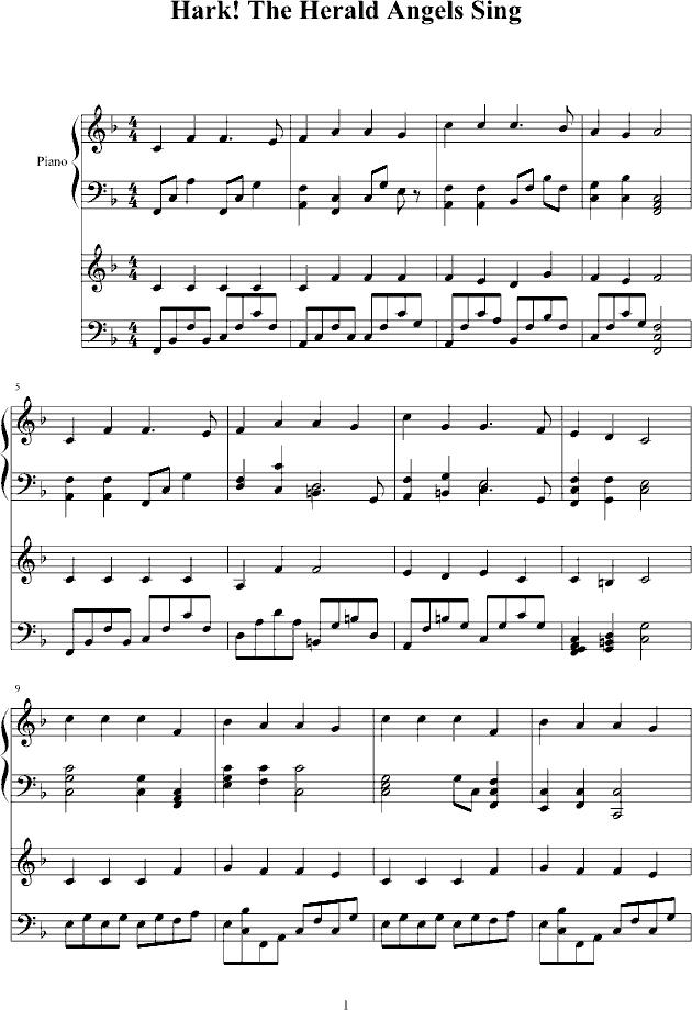 Hark The Herald Angels Sing 听天使们高声唱