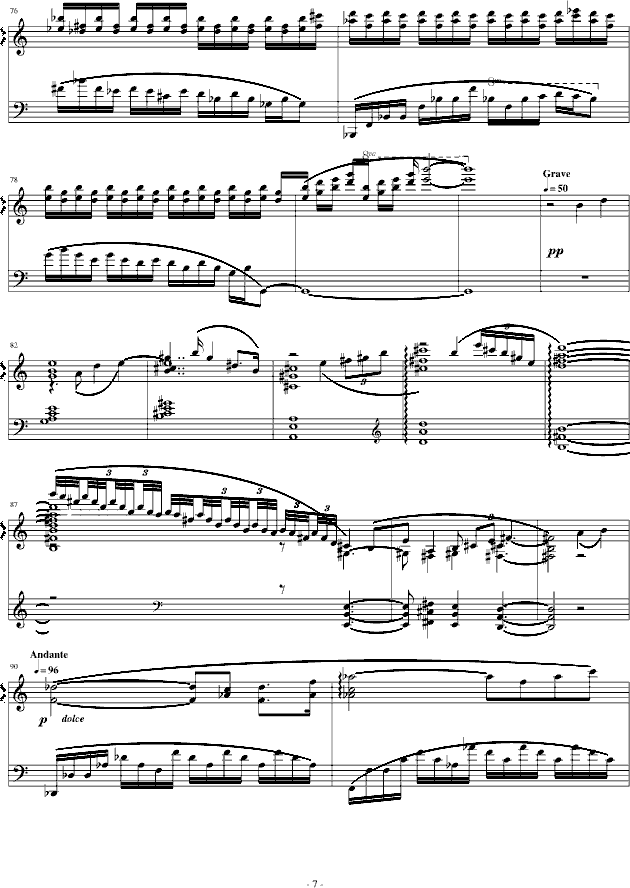 Etude in A Minor