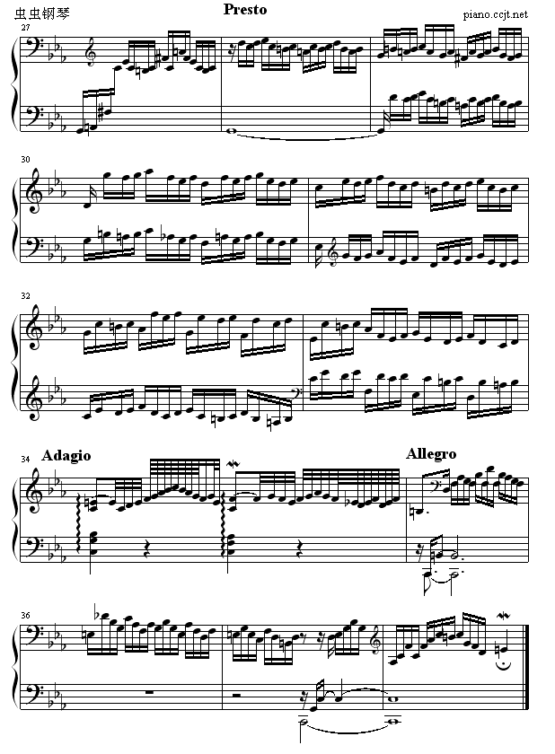 c小调前奏曲