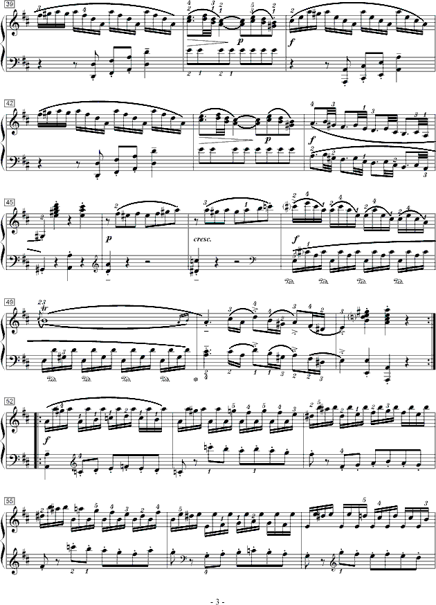 莫扎特D大调钢琴奏鸣曲K.284