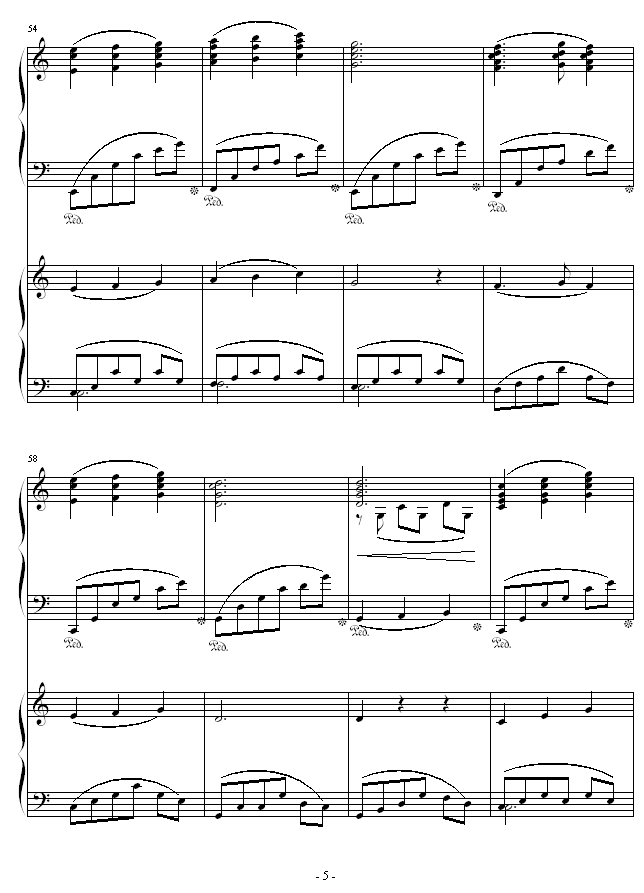 夜之歌-（总谱）