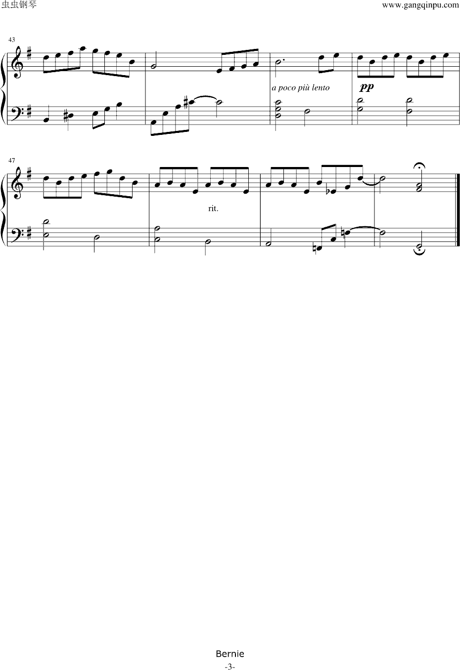 ソ.ラ.ソ.ミ～piano ver.～（异国迷宫的十字路口OST）