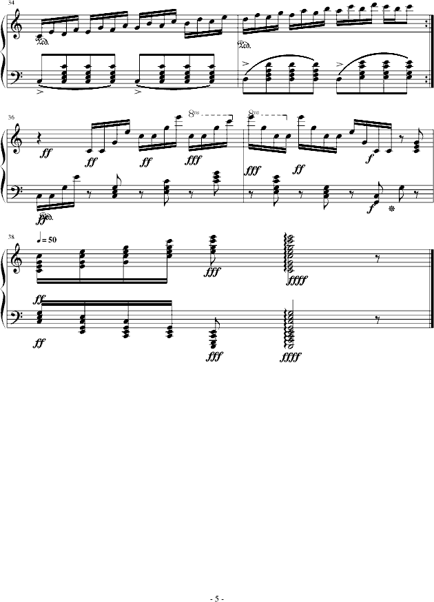竞赛练习曲