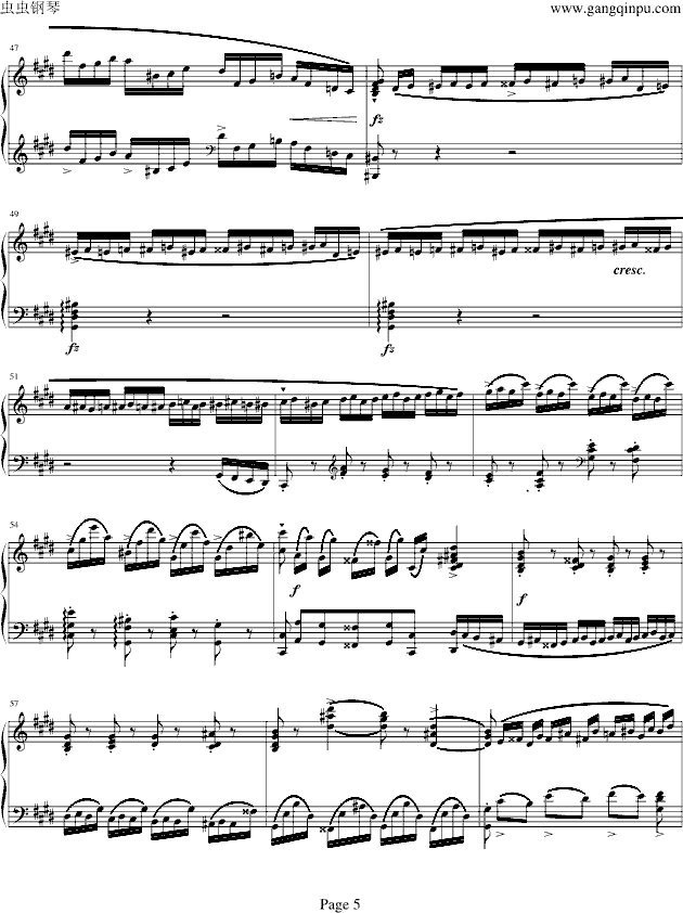 肖邦练习曲op10.4