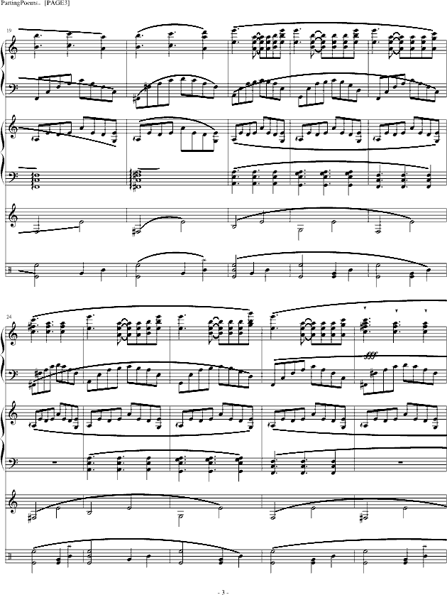 PartingPoems-离别之诗