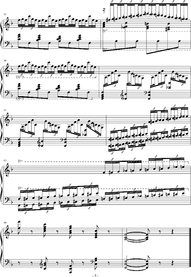 练习曲Op.72 No.6