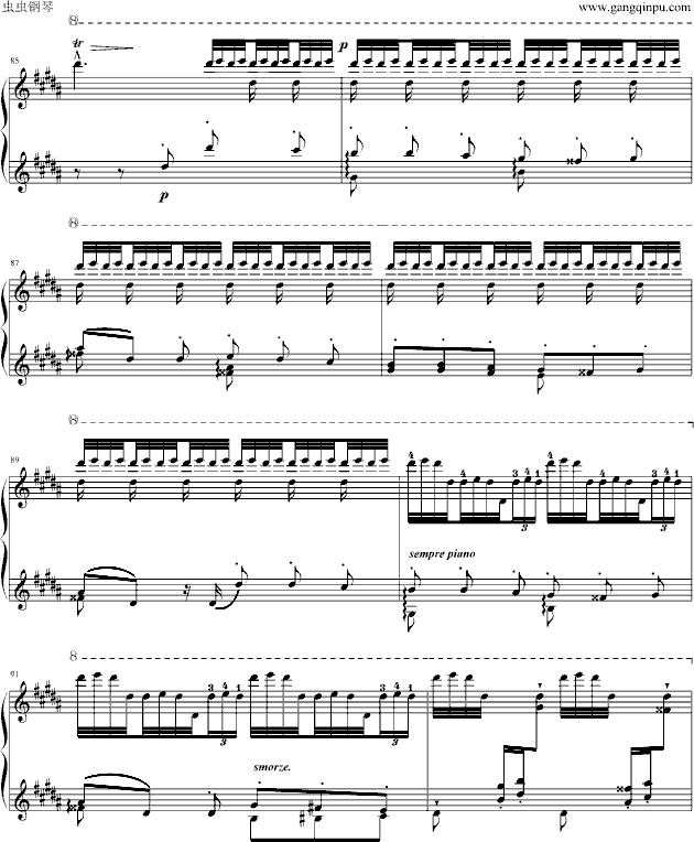 李斯特练习曲钟