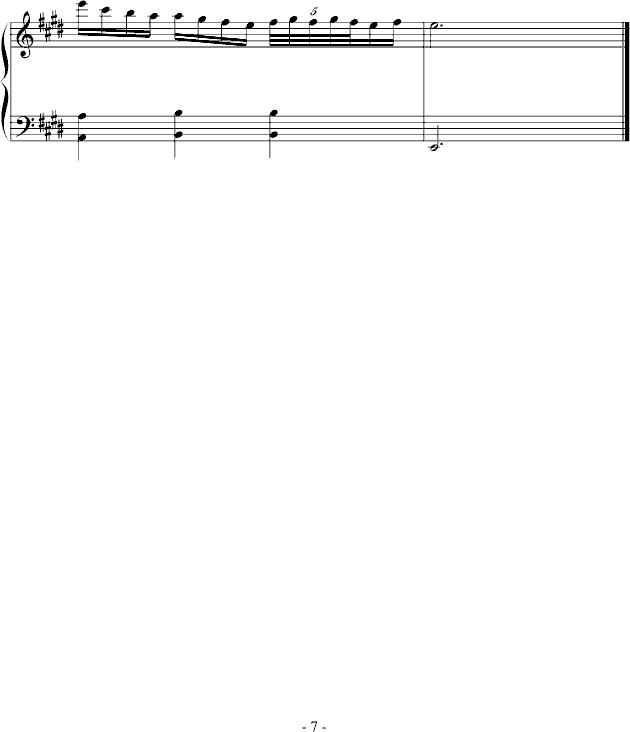 E大调奏鸣曲
