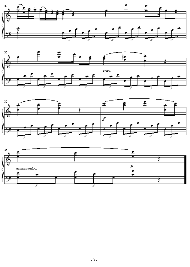 第五钢琴协奏曲 -第二乐章